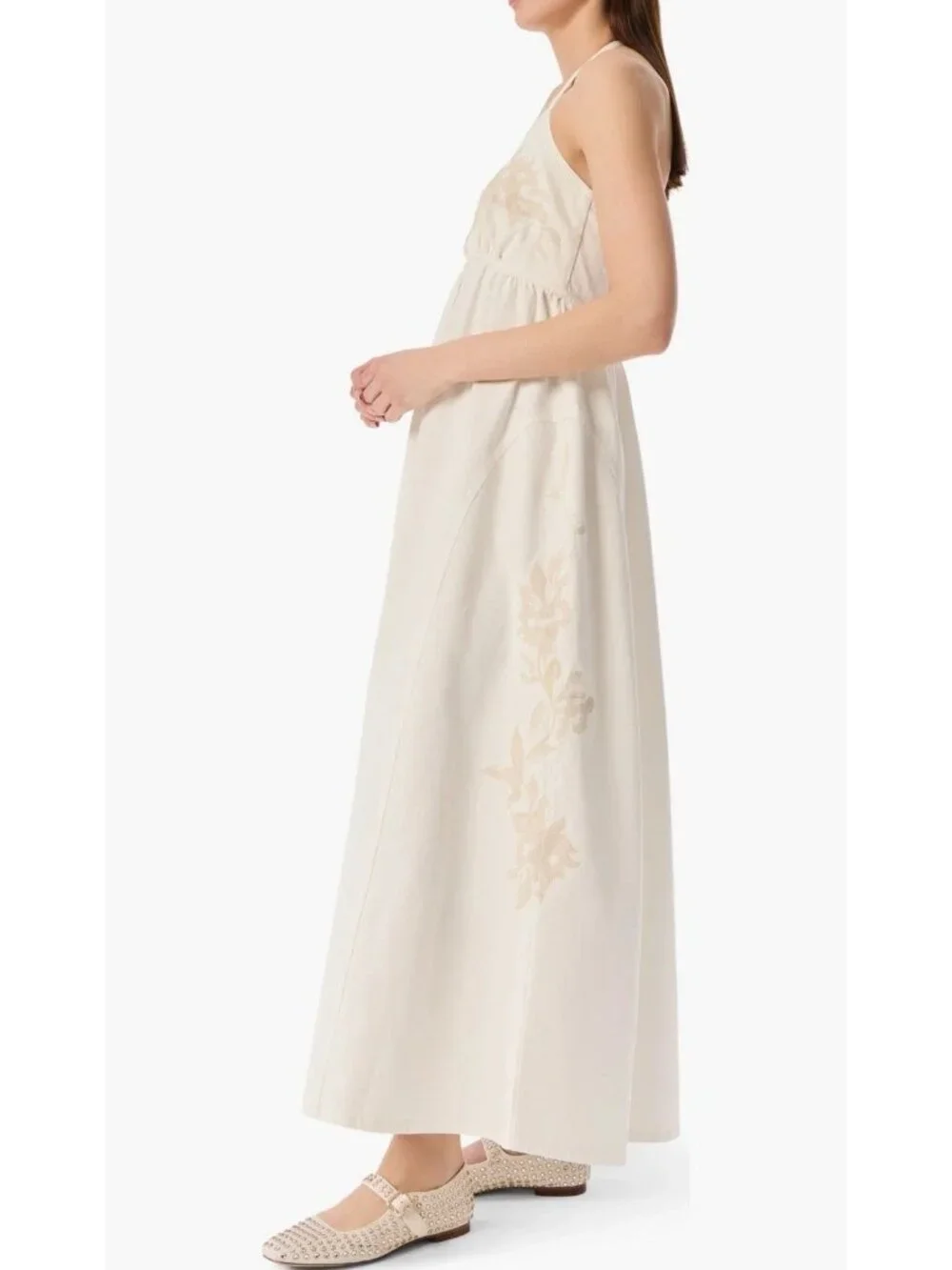🆕 ROBERT RODRIGUEZ Neakita Halter Maxi Dress 10 - Picture 3 of 11